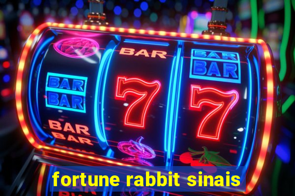 fortune rabbit sinais